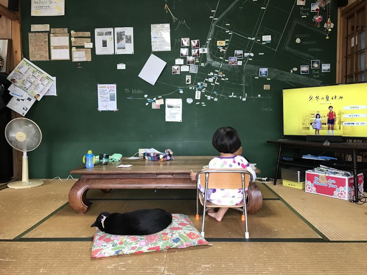 Хостел Minshuku Agaihama Yonabaru Экстерьер фото